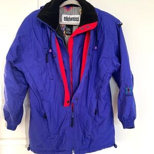 Edelweiss Women's Purple Ski & Snow Jacket